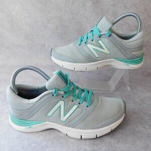 New Balance 711 Women's Athletic Running Shoes WX711AM2 Gray Teal White Size 6.5